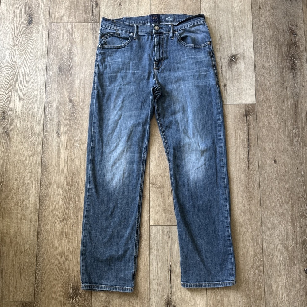Rock & Republic Men's Relaxed Straight Jean‎ 36 X 34 Medium Wash Casual #810